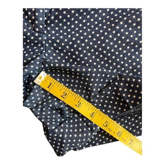 Outback Red Women’s Navy with White Polka Dots Shorts Size 6 - Picture 7 of 12